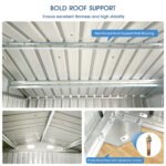 8'x6' Metal Storage Shed - Image 6
