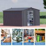 8'x12' Metal Storage Shed - Image 9