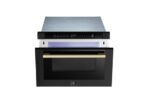 FORNO Espresso Capoliveri 24" 1.2 cu. ft. Built-In Microwave Drawer in Black with Silver Handles, FMWDR3000-24BLK - Image 8