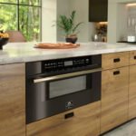 FORNO Espresso Capoliveri 30" 1.2 cu. ft. Built-In Microwave Drawer in Black with Silver Handles, FMWDR3000-30BLK - Image 9