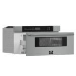 FORNO Capoliveri 30" 1.2 cu. ft. Built-In Microwave Drawer in Stainless Steel, FMWDR3000-30 - Image 3