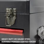 Boxo MotoBox | Ricky Carmichael 3-Drawer Portable Tool Box with 103-Piece Metric Motorcycle Tool Set - Image 16