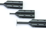 Set of 3 Pairs-Min Depth .400; .625; & 1 - Groove Measurement Caliper Jaw Set