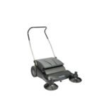 NaceCare 26" Manual Walk-Behind Sweeper 114772 – 10.5 Gal, Dual Side Brooms - Image 2