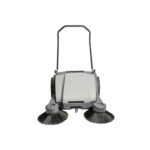 NaceCare 114771 32" Manual Walk-Behind Sweeper – 10-Gal Hopper, Dual Brooms