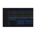 Boxo OSM Pro Series | 126" 11-Piece Professional Organized Storage Modules Build Out | 13-Drawers, 6-Cabinets - Image 3