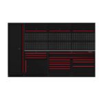 Boxo OSM Pro Series | 126" 11-Piece Professional Organized Storage Modules Build Out | 13-Drawers, 6-Cabinets - Image 2