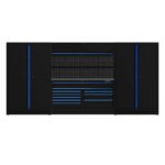 Boxo OSM Pro Series | 156" 7-Piece Professional Organized Storage Modules Build Out | 10-Drawers, 4-Cabinets - Image 2