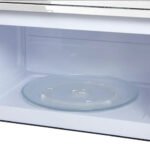 FORNO Scalo 30" 1.6 cu. ft. 300 CFM Over The Range Microwave in White with Antique Brass Accents, FOTR3007-30WHT - Image 7