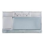 FORNO Fornace 30" 1.5 cu. ft. 300 CFM Over The Range Microwave in White with Antique Brass Accents, FOTR3038-30WHT - Image 16
