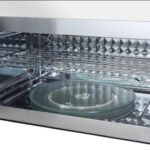 FORNO Fornace 30" 1.5 cu. ft. 300 CFM Over The Range Microwave in White with Antique Brass Accents, FOTR3038-30WHT - Image 13