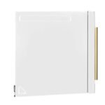 FORNO Fornace 30" 1.5 cu. ft. 300 CFM Over The Range Microwave in White with Antique Brass Accents, FOTR3038-30WHT - Image 14