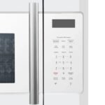 FORNO Fornace 30" 1.5 cu. ft. 300 CFM Over The Range Microwave in White with Antique Brass Accents, FOTR3038-30WHT - Image 6