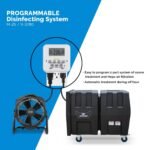 XPOWER Everest PLUS PSS4 Programmable Sanitizing System – 2000 CFM HEPA - Image 4