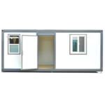 Portable Office 7ft x 20ft with Bathroom - Image 6