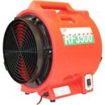 Ebac RF3500 Air Mover – 3000 CFM, All-Steel, 115V/6A, 25 lbs