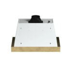 FORNO Vittorio 36" 600 CFM Wall Mount Range Hood in White and Antique Brass Trim with Remote Control, FRHWM5078-36WHT - Image 10