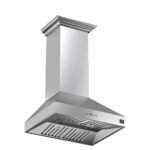 FORNO Orvieto 30" 600 CFM Wall Mount Range Hood in Stainless Steel, FRHWM5094-30 - Image 2