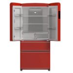 FORNO Espresso Luigi 33" 18 cu. ft. French Door Refrigerator in Red, FFFFD1791-33RED - Image 11