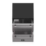 FORNO Cosenza 24" 4.69 cu.ft. Built-In Indoor/Outdoor Drawer Freezer with Ice Maker, FDRBI1838-24S - Image 4