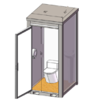 Portable Restroom w/ Sink - Image 13