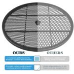 46" Round Picnic Tables With Umbrella Hole - Image 6