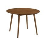 Arcadia/Juno Rubberwood Dining Set - Stylish 5-Piece Round Table with Ergonomic Chairs for Comfort - Image 64