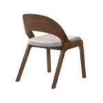 Cirque Mid-Century Dining Set - 5-Piece Comfort & Style with Round Table and Plush Chairs Included - Image 56