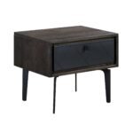 Cross 3-Piece Bedroom Set with Modern Rustic Style, Solid Oak Frame, and Spacious Nightstands - Image 6