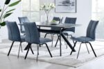 Margot/Rylee 7-Piece Dining Set - Luxurious Upholstered Chairs & Sturdy Table for Elegant Spaces - Image 9