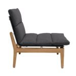 Arno 7-Piece Outdoor Teak Wood Seating Set with Olefin Cushions - Weather Resistant & Stylish Design - Image 4