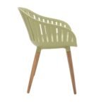 Nassau 5-Piece Outdoor Dining Set - Elegant Eucalyptus Table & Stylish Honey Finish Chairs, Durable! - Image 20