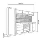 JBM Workshop Module Storage System 18 pcs (Tools Included) - Image 8