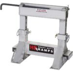 Adjustable Heavy-Duty Lower Ramp Support Stands (Pair) - Image 4