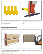 AMGO OH-12 12,000 lbs 2 Post Lift - Image 4
