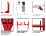 AMGO PRO-14E 14,000 lbs 4 Post Lift - Image 3