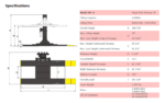 AMGO SPL-6 Single Post Parking Lift - Image 2
