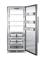 FORNO Colone 30" 14.6 cu.ft. Freestanding Refrigerator in Stainless Steel, FFRBI1821-30S - Image 3