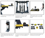 Amgo MR06, 6000lb Mid Rise Scissor Lift - Portable - Image 3