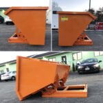 Greatbear Self Dumping Forklift Hopper - 1.5 Cubic Yard Capacity - Image 7