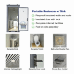 Portable Restroom w/ Sink - Image 7