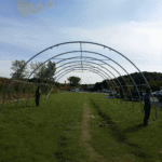 Single Truss Arch Storage Shelter W30'xL40'xH15' - Image 17