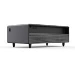 FORNO Evoluto 51" Smart Coffee Table – Dual Fridge Drawers, Bluetooth Audio, Wireless Charging, RGB Light in Black, FCTFR7006-51BLK - Image 14