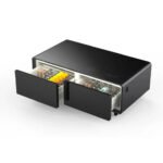 FORNO Evoluto 51" Smart Coffee Table – Dual Fridge Drawers, Bluetooth Audio, Wireless Charging, RGB Light in Black, FCTFR7006-51BLK - Image 12