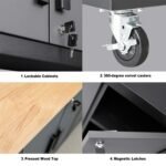 9-Piece Garage Storage Cabinet Set - Image 7
