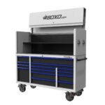 Boxo Pro Series | Loaded 72" 14-Drawer Garage Top Rolling Tool Box | White - Image 8
