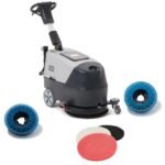 Dapper Supply DP-WBFS1201 Battery Floor Scrubber – 16" Brush, 200 RPM, 6.5-Gal Tank - Image 2