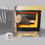 6" 15 HP 420cc Gas Powered Wood Chipper - Image 9