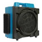 XPOWER X-3580 HEPA Air Scrubber – 600 CFM, 4-Stage Carbon+HEPA, 5-Speed, ETL/CETL