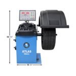Atlas TC229 Tire Changer + WB49-2 Wheel Balancer Combo Package - Image 9